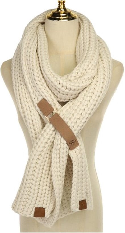 Sjaal Alesund - Cream-Beige