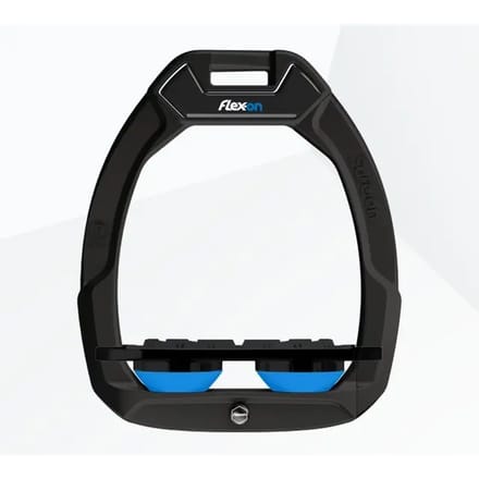 Veiligheidseitjes Plat Grip Zwart/Zwart/Blauw Flex-On Safe-On