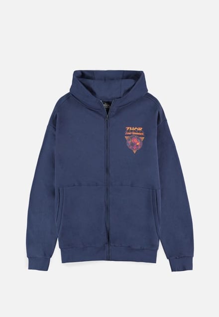 Marvel Thor Vest met capuchon -S- Love and Thunder Blauw