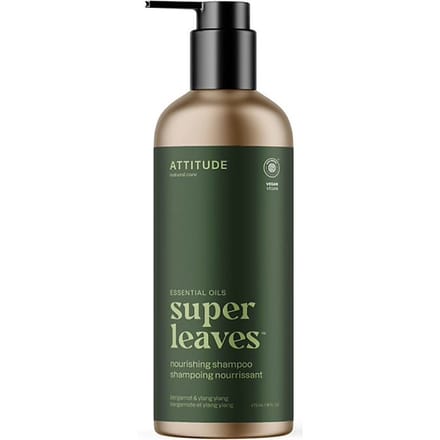 Attitude Super Leaves Essentials Shampoo - Nourishing Bergamot & Y...