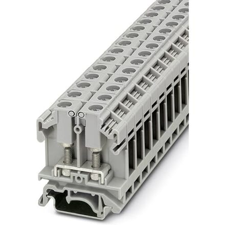 Phoenix Contact 0790404 Boutaansluitklem 11 mm Boutaansluiting Grijs 50 stuk(s)