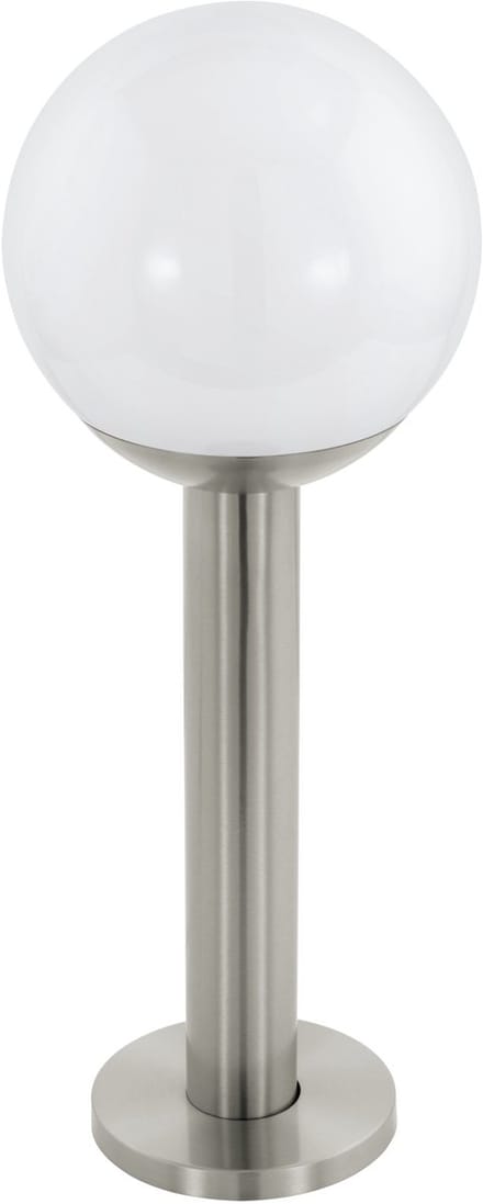 EGLO NISIA-Z garden lamp low stainless steel/white