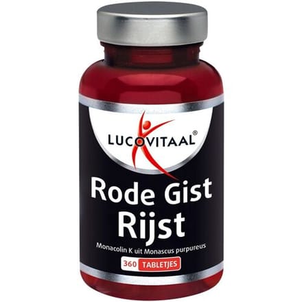 Lucovitaal Rode gistrijst 360 tabletten 126g