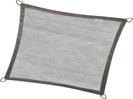 Nesling Coolfit schaduwdoek rechthoek zwart 3x5 m