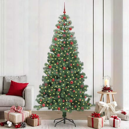 vidaXL - Kerstboom - Groen - 240 - cm - PVC