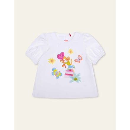 Oilily Tubby T-Shirt- maat80/18m Bright Wit