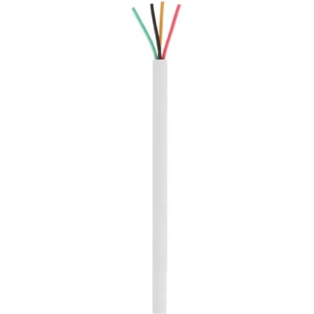 Q-link Telefoon Kabel - Rond - 4 X 0.5 - Wit - 20 M