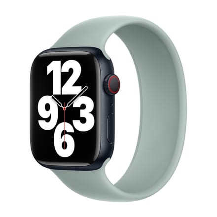 Apple Siliconen solobandje voor de Apple Watch | 38/40/41/42 mm - Maat 3 - Succulent