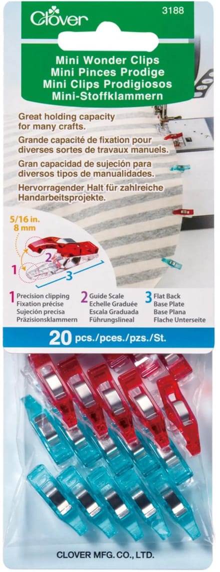 Mini Wonder Clips 20 stuks
