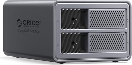 Docking Station - Harddisk Station - Data Opslag - Twee Schijven - 3.5 Inch