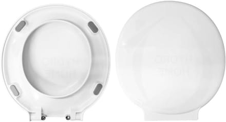 Toiletbril - WC-bril - Badkamer Vervanging - Soft Close Sluiting - 42x39 cm - Wit