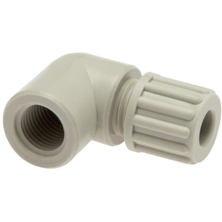 6x4mm & G1/8'' Pa L-Vorm Knelfitting Binnendraad 10bar [2 Stuks]