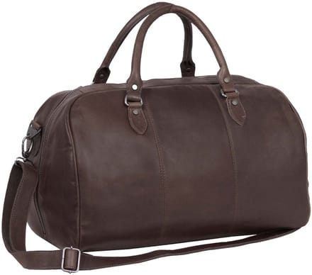 Chesterfield Leren Reistas / Weekendtas Liam - 35 liter - Bruin