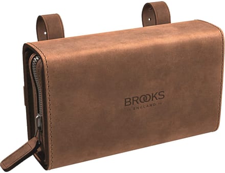 Brooks zadeltas D-Shaped 1L dark tan