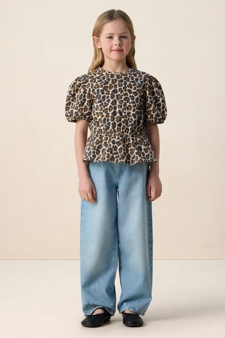 Sissy-Boy - Lichtblauwe high waist barrel jeans