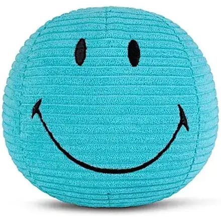 Bon Ton Toys Smiley - Knuffel Corduroy Teal - 13 cm