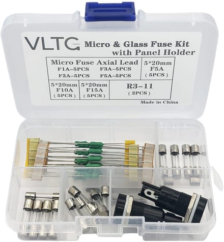 VLTG Elektronica Zekering Set - Micro Axiaal en 5x20mm - 37 stuks