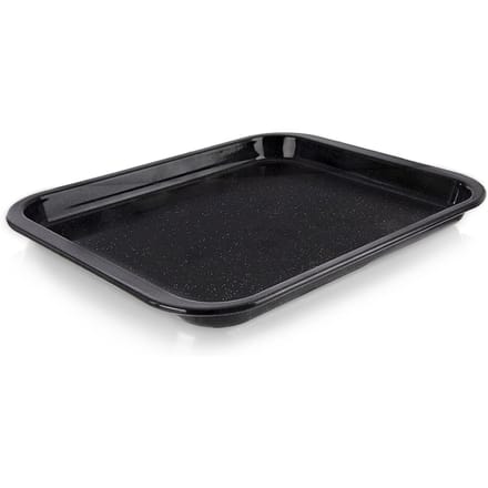 Emaille bakplaat rechthoekig 41x32x2,5 cm
