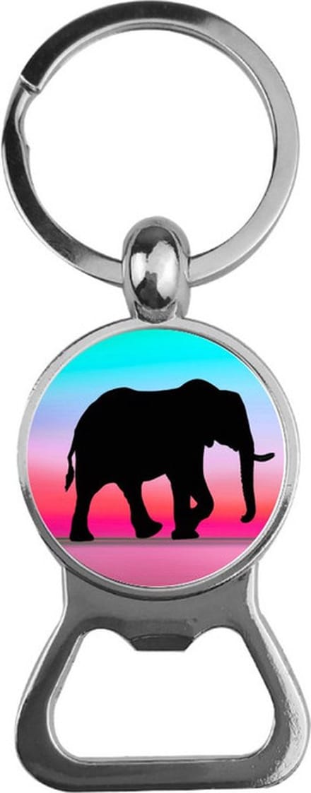 Bieropener Glas - Olifant