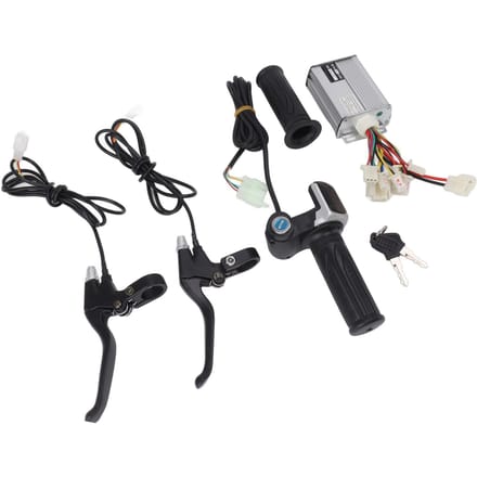 Elektrische Fiets Controller Set met 48V 1000W Controller 48V Draaigas Volledig Aluminium Rem gray