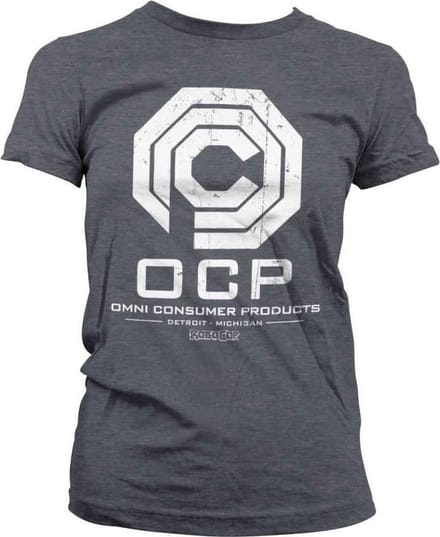 Robocop Dames Tshirt -S- Omni Consumer Products Grijs