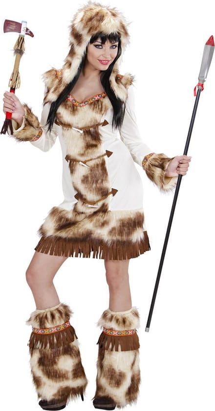 Indianen jurk deluxe Hester dames