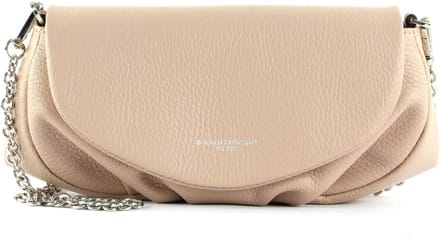 GIANNI CHIARINI Schoudertas Koppeling Adele Crossbody Bag Satin Beige