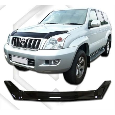 Merkloze Motorkap Winddeflector voor Toyota Land Cruiser J120 (2003-2009)