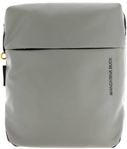 MANDARINA DUCK Schoudertas Eco Coated Crossover Mud Lichtgrijs