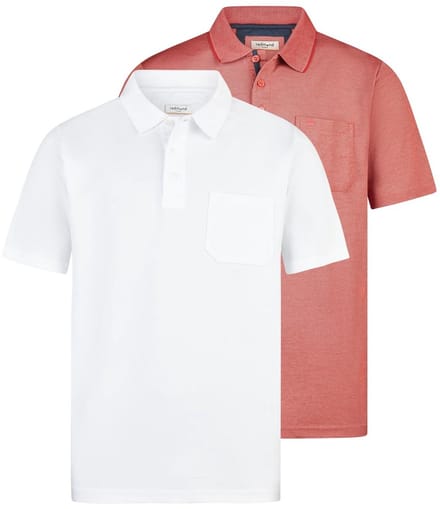 Redmond Heren poloshirt 2 pack Basic