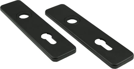 Ami kortschild 185/44 pc 72 klik zwart 9005 str ( a 1 pr )