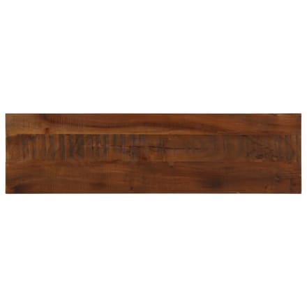vidaXL Tafelblad rechthoekig 100x20x3,8 cm massief gerecycled hout