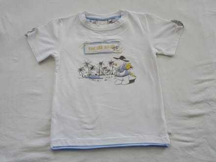 noukie's , jongens , t-shirt korte mouw , wit ,victor , 116 - 6 jaar