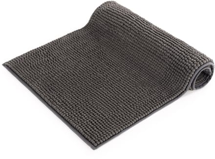 Blumtal Badmat - Anti-slip Badmat - Chenille Zachte Badmat - 60 x 120 cm - Donkergrijs