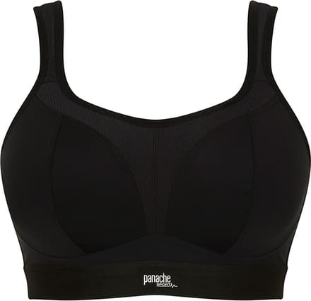Panache - Boundless Sport BH zonder beugel - Black - 85F