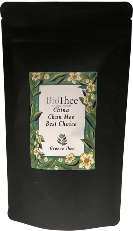 China Chun Mee Best Choice (Bio) 100 gr. premium biologische thee.