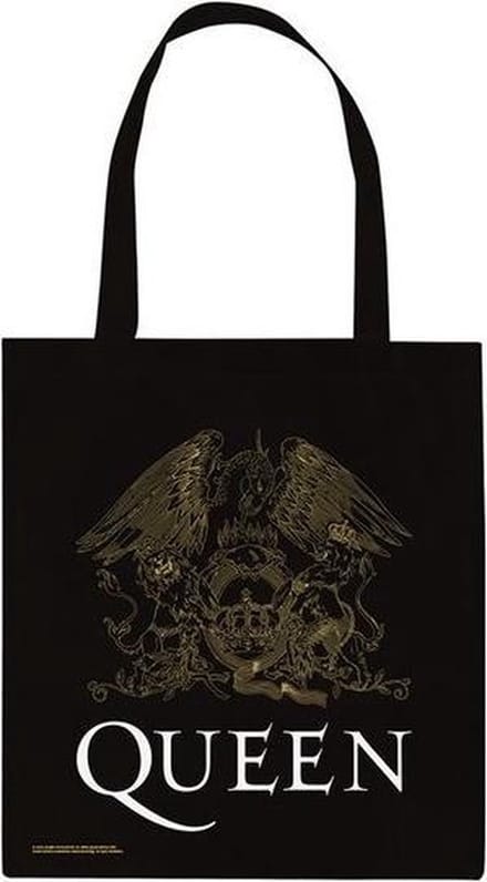 Gb Eye Shopper Queen Crest 35 X 40 Cm Katoen Zwart