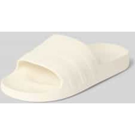 Adidas adilette Slippers en Sandalen Dames - Wit - Maat 38 2/3 - Mesh/Synthetisch