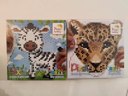 PIXELHOBBY PIXEL SET ZEBRA/LUIPAARD