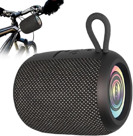 Draagbare Speaker - Draadloze Audio - Douche Muziek - Geïntegreerd Licht - 92 x 92 cm - Zwart