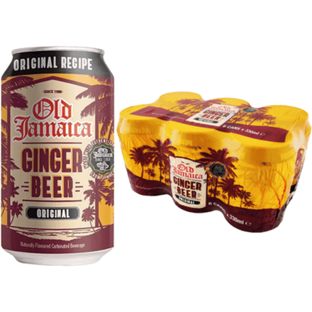 Old Jamaica Ginger Beer - 330 ml × 6