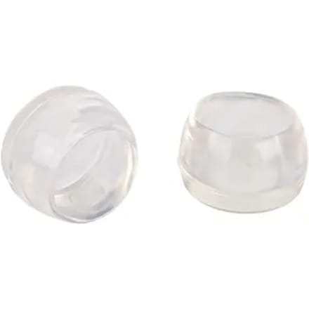 Fix-o-moll Tafelpootdop Soft - Beschermend - Rond Pvc Transparant - Diam. 22mm - 4 Stuks