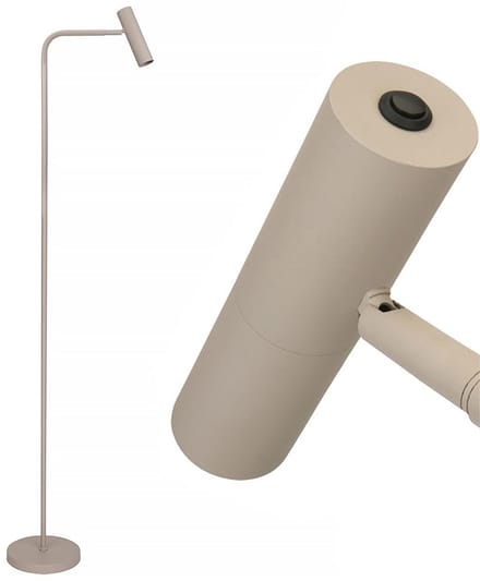Freelight - Vloerlamp Undici 1 lichts H 135 cm beige