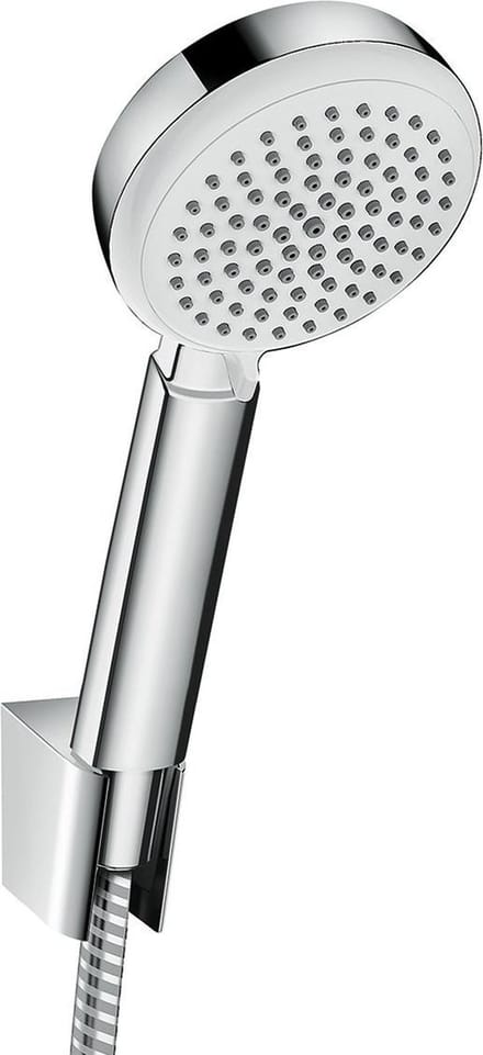hansgrohe crometta 100 Vario/ Porter 'S badset - slang 160 cm - wit/chroom