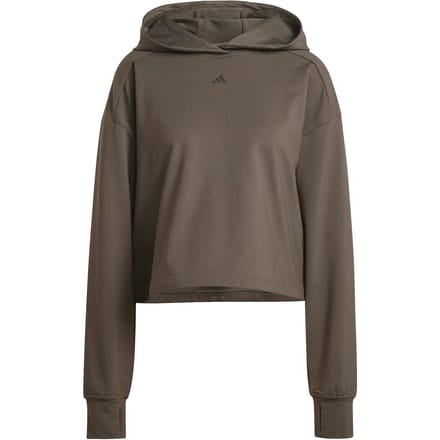 Ruimvallende damescapuchon adidas Power Fit Back
