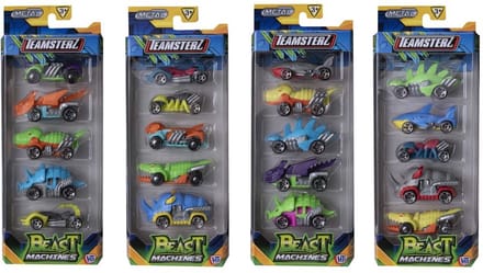 Metalen auto's 5 st - Teamsterz.