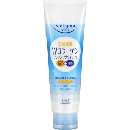 Kose - Softymo W Collagen Cleansing Foam - 190g