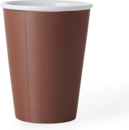 Viva Scandinavia Anytime Andy Papercup Thee - Porselein - 320 ml - Bruin