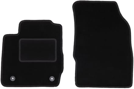 Voormatten zwart voor: Ford Fiesta MK7 hatchback (2008-2011)