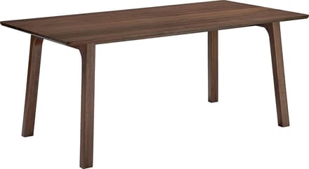 Goossens Emilie Eettafel - Hout - 180 x 75 x 90 cm - Rechthoek - noten